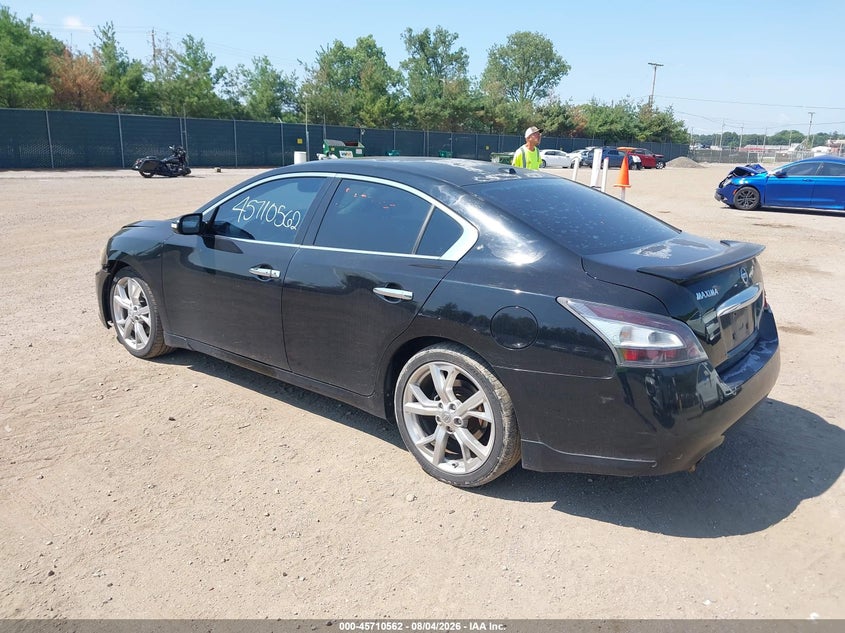 Vin: 1n4aa5ap0cc847572, lot: 46209218, nissan maxima 3.5 sv 20123