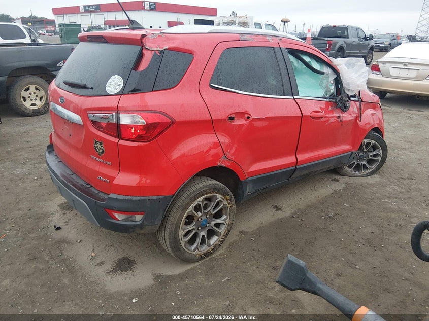 2021 FORD ECOSPORT auction photo 4