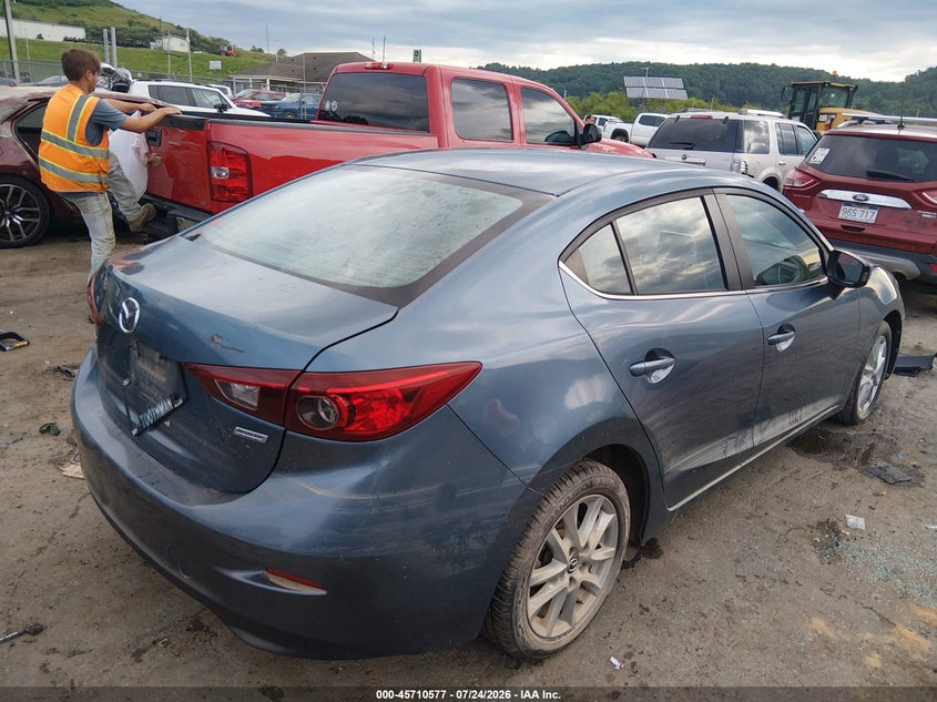 Vin: jm1bm1u77g1331625, lot: 46209233, mazda mazda3 i sport 20164