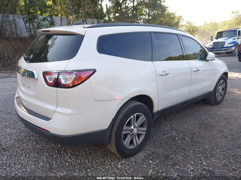 Vin: 1gnkvhkd5hj114906, lot: 46209238, chevrolet traverse lt 20174