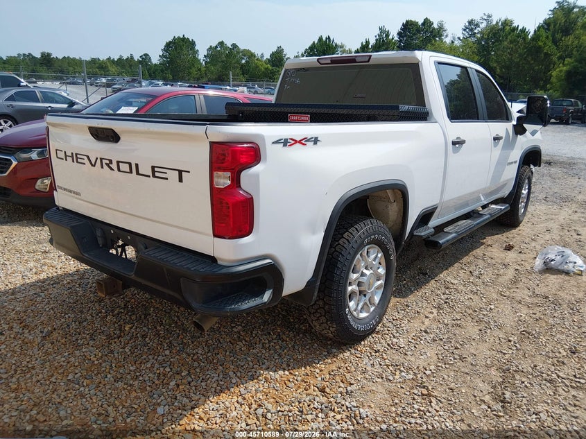 Vin: 1gc1yle72lf323262, lot: 46209245, chevrolet silverado 2500hd 4wd  standard bed wt 20204