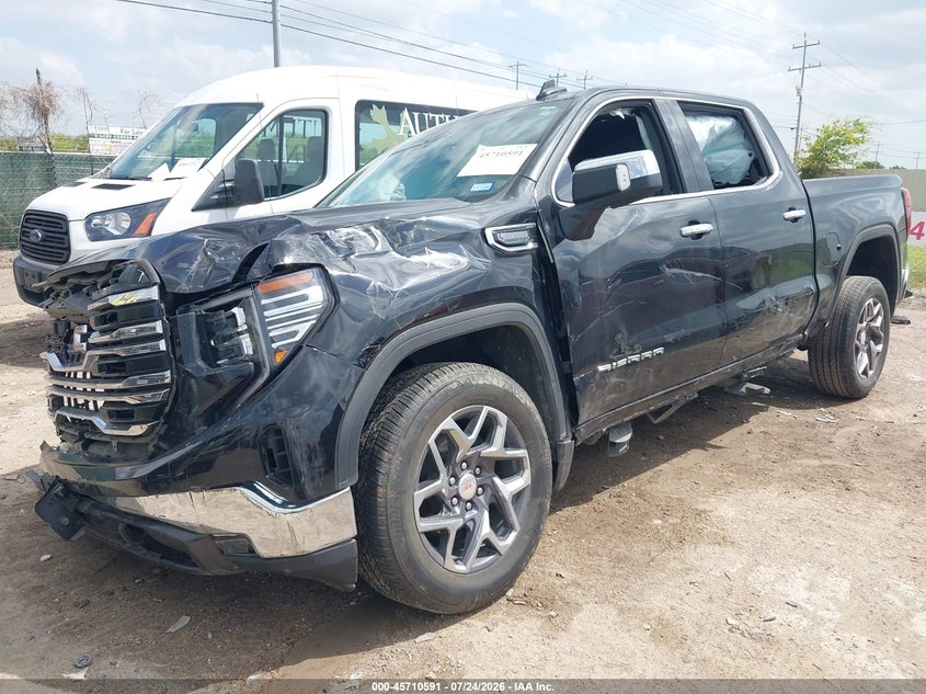 Vin: 3gtphded3sg262118, lot: 46209247, gmc sierra 1500 2wd  short box slt 20252