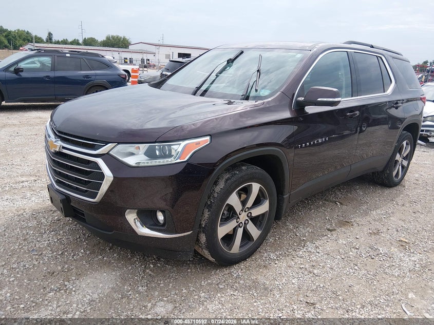 Vin: 1gnevhkw0mj157011, lot: 46209248, chevrolet traverse awd lt leather 20212