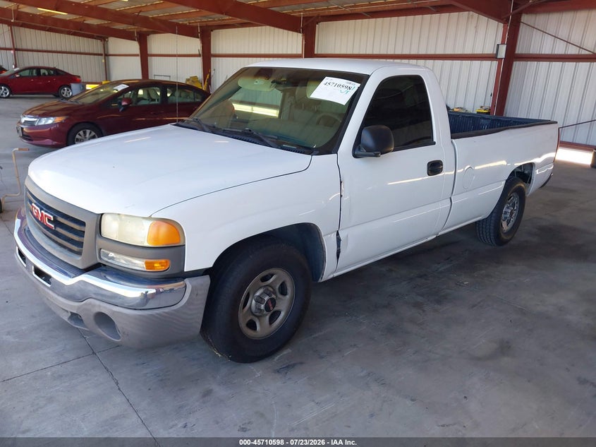 2003 GMC Sierra VIN 1GTEC14V63Z320917 nuotrauka 2