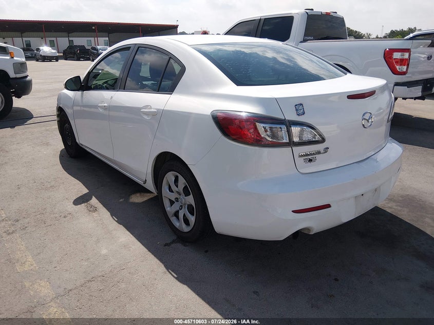 Vin: jm1bl1ug4c1520004, lot: 46209259, mazda mazda3 i sport 20123