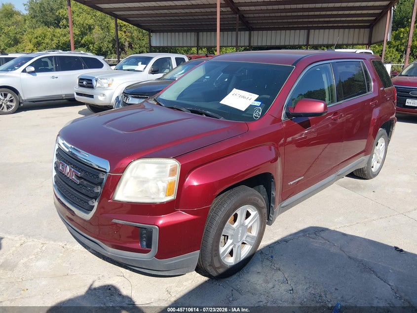 Vin: 2gkalmek1g6270017, lot: 46209270, gmc terrain sle-1 20162