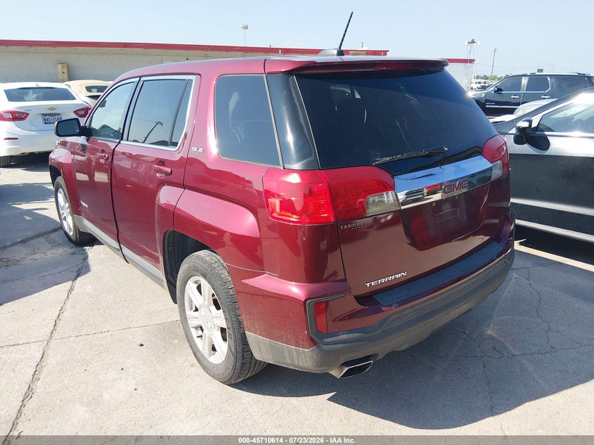 Vin: 2gkalmek1g6270017, lot: 46209270, gmc terrain sle-1 20163