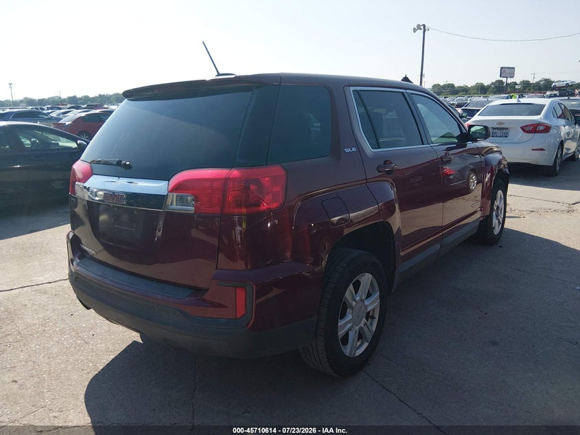 Vin: 2gkalmek1g6270017, lot: 46209270, gmc terrain sle-1 20164