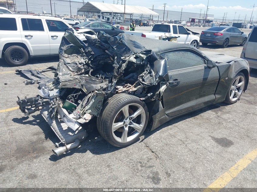 Vin: 1g1fe1r75h0142625, lot: 46209273, chevrolet camaro 1ss 20174