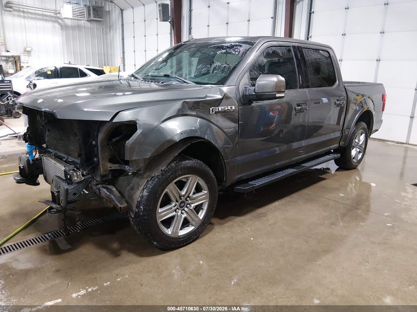 Vin: 1ftew1ep9jkd56078, lot: 46209286, ford f-150 lariat 20182