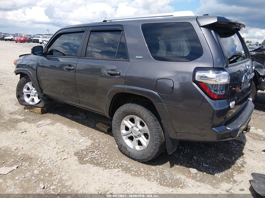 Vin: jtebu5jr5j5575234, lot: 46209287, toyota 4runner sr5 20183