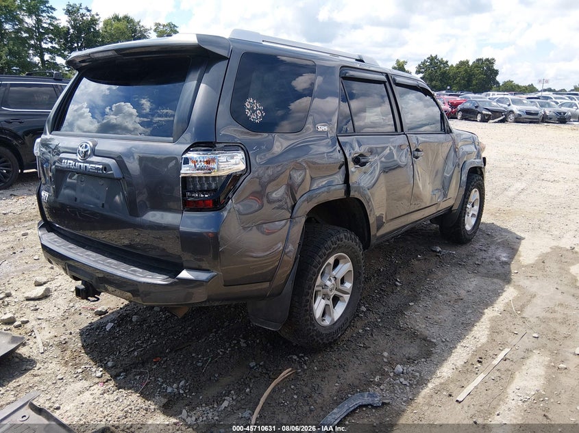Vin: jtebu5jr5j5575234, lot: 46209287, toyota 4runner sr5 20184