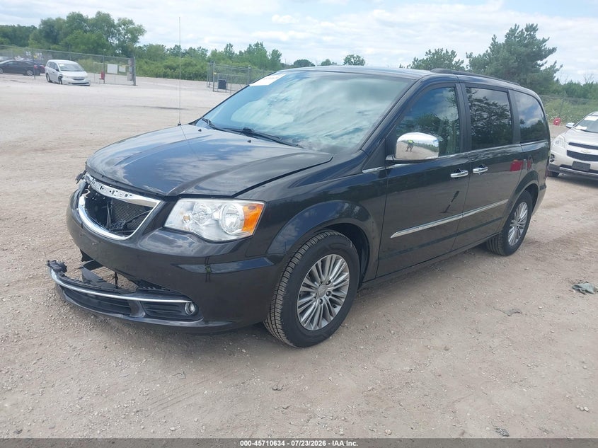 Vin: 2c4rc1cg2er373633, lot: 46209290, chrysler town & country touring-l 20142
