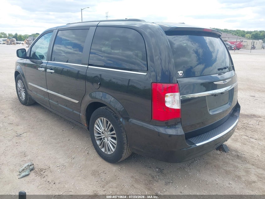 Vin: 2c4rc1cg2er373633, lot: 46209290, chrysler town & country touring-l 20143