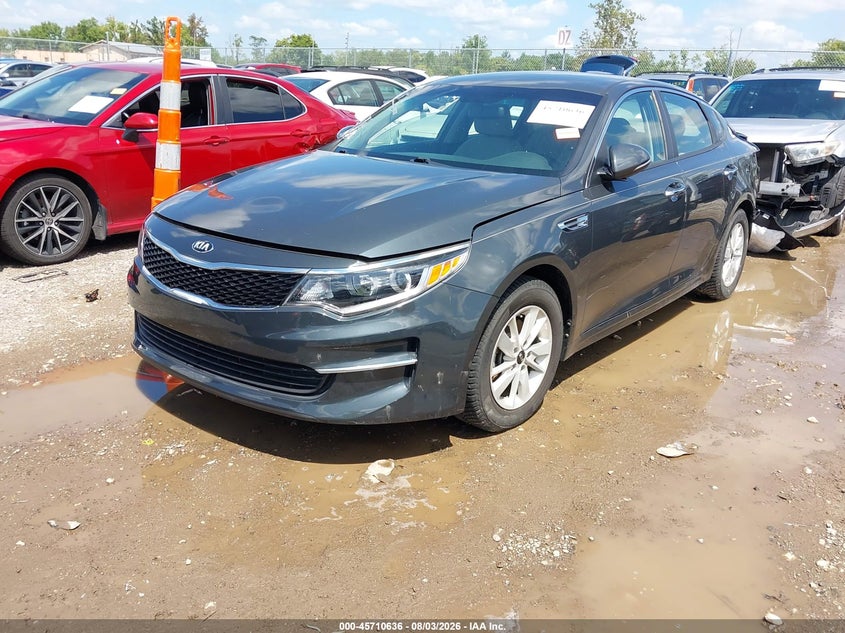 Vin: knagt4l35g5071076, lot: 46209292, kia optima lx 20162