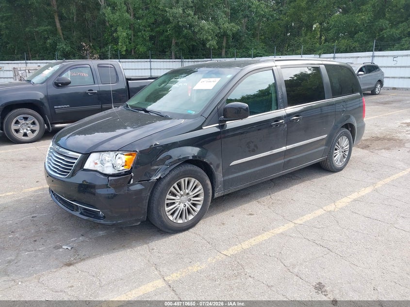 Vin: 2c4rc1cg0fr697102, lot: 46209306, chrysler town & country touring-l 20152