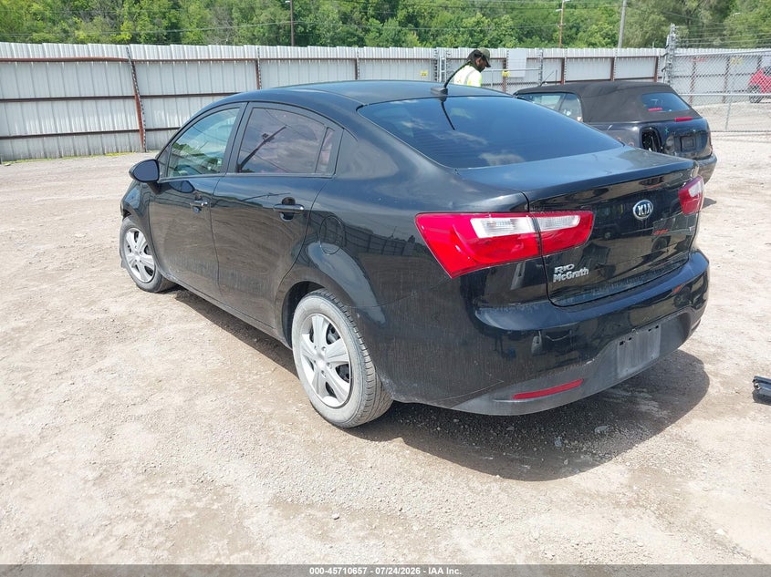 Vin: knadm4a31f6455299, lot: 46209313, kia rio lx 20153