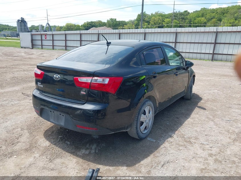 Vin: knadm4a31f6455299, lot: 46209313, kia rio lx 20154