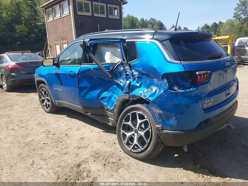 Vin: 3c4njdcn8tt174567, lot: 46209317, jeep compass limited 20263