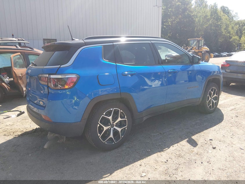 Vin: 3c4njdcn8tt174567, lot: 46209317, jeep compass limited 20264