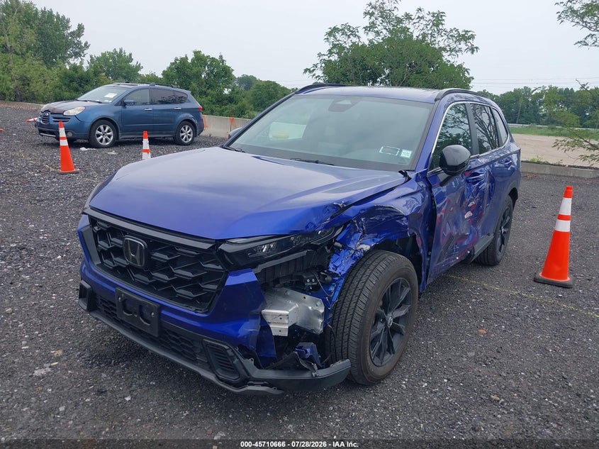 Vin: 5j6rs6h85sl043243, lot: 46209322, honda cr-v hybrid sport-l 20252