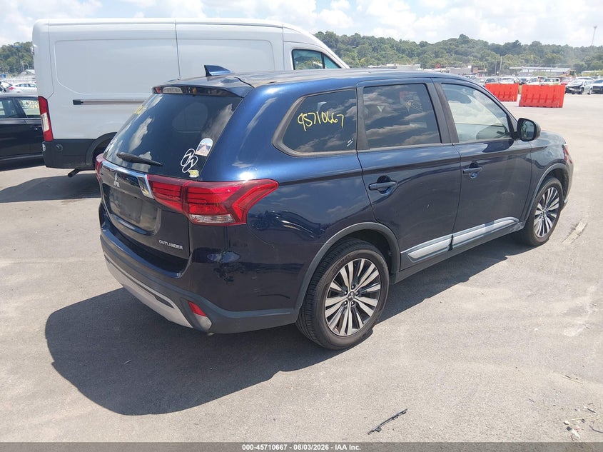 Vin: ja4ad2a39kz037957, lot: 46209323, mitsubishi outlander es 20194