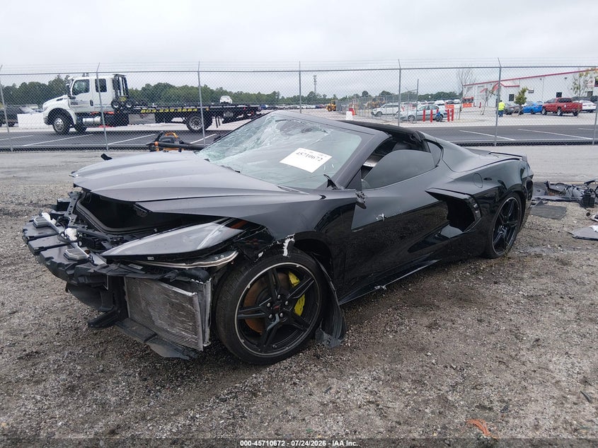 Vin: 1g1yb2d47r5112812, lot: 46209328, chevrolet corvette stingray rwd  2lt 20242
