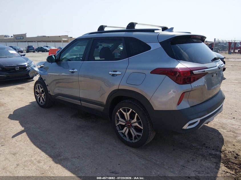 Vin: kndetca21m7127724, lot: 46209348, kia seltos sx turbo 20213