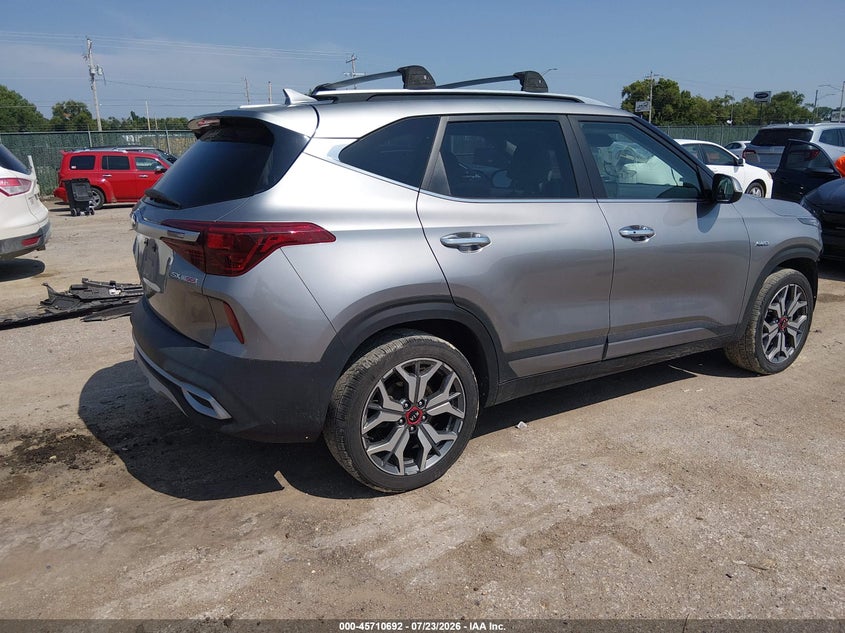 Vin: kndetca21m7127724, lot: 46209348, kia seltos sx turbo 20214