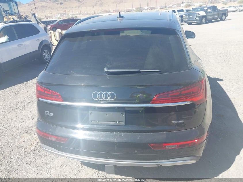 AUDI Q5 2021 VIN WA1BAAFY9M2054572