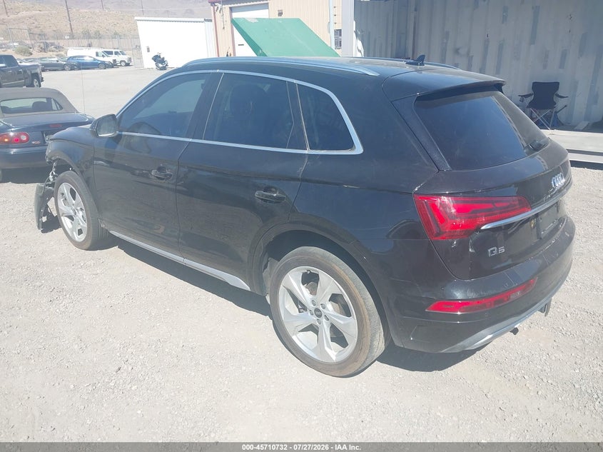 Vin: wa1baafy9m2054572, lot: 46209388, audi q5 premium plus 45 tfsi quattro s tronic 20213