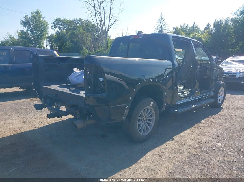 Vin: 1c6srfjt6nn258681, lot: 46209394, ram 1500 laramie  4x4 5'7 box 20224