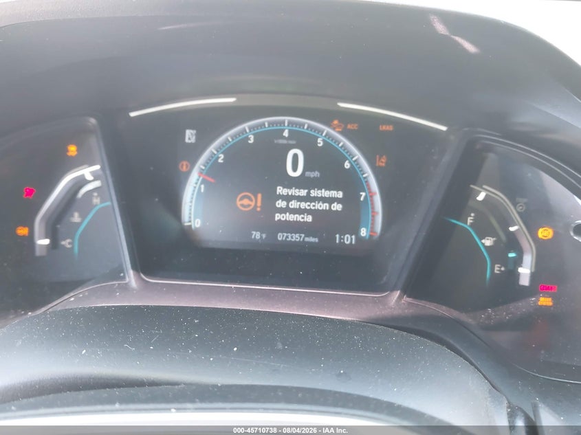 HONDA CIVIC 2020 VIN 2HGFC2F64LH522690