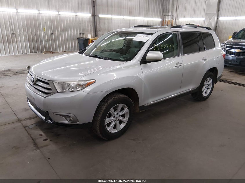 Vin: 5tdbk3eh7ds244007, lot: 46209403, toyota highlander se v6 20132
