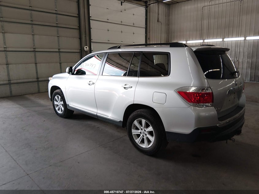 Vin: 5tdbk3eh7ds244007, lot: 46209403, toyota highlander se v6 20133