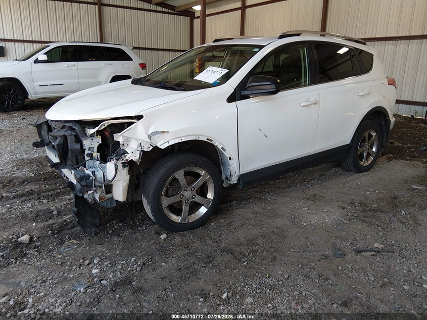 Vin: jtmbfrev8gj101548, lot: 46209428, toyota rav4 le 20162