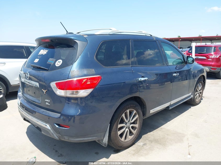 2014 NISSAN PATHFINDER auction photo 4