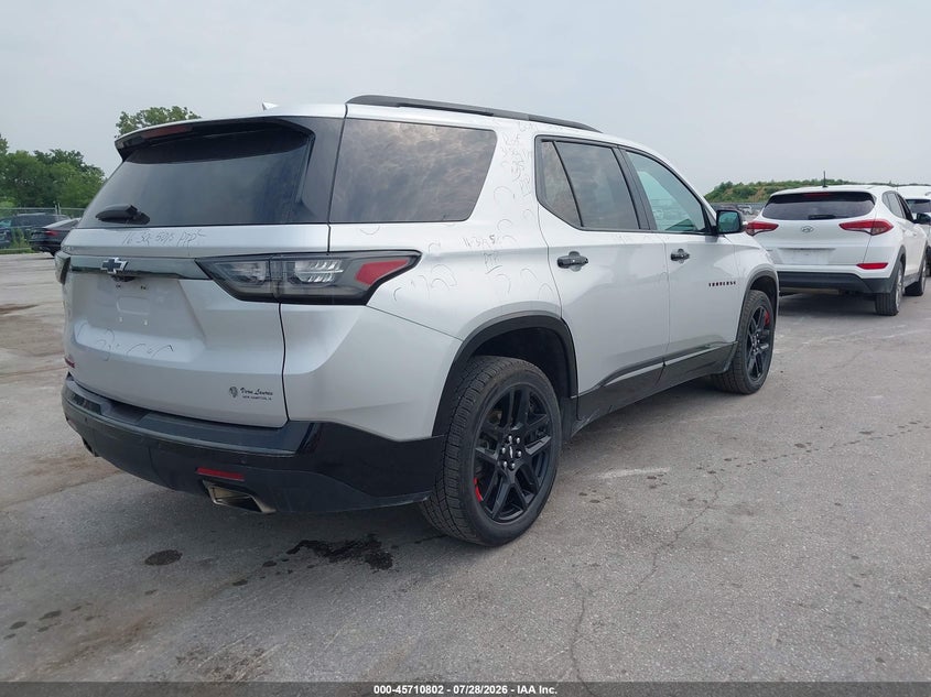 Vin: 1gnerkkw3mj174533, lot: 46209458, chevrolet traverse fwd premier 20214