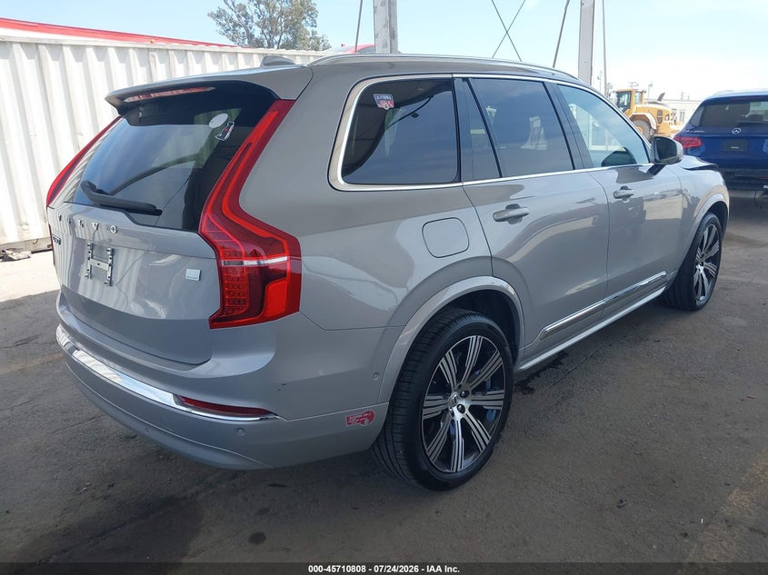 2024 VOLVO XC90 RECHARGE PLUG-IN HYBRID auction photo 4