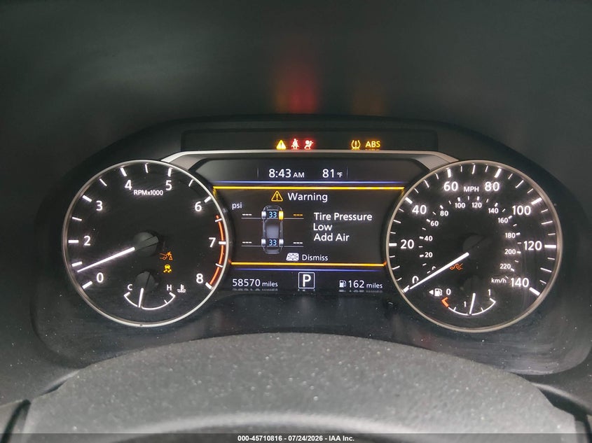 2024 NISSAN ALTIMA auction photo 7