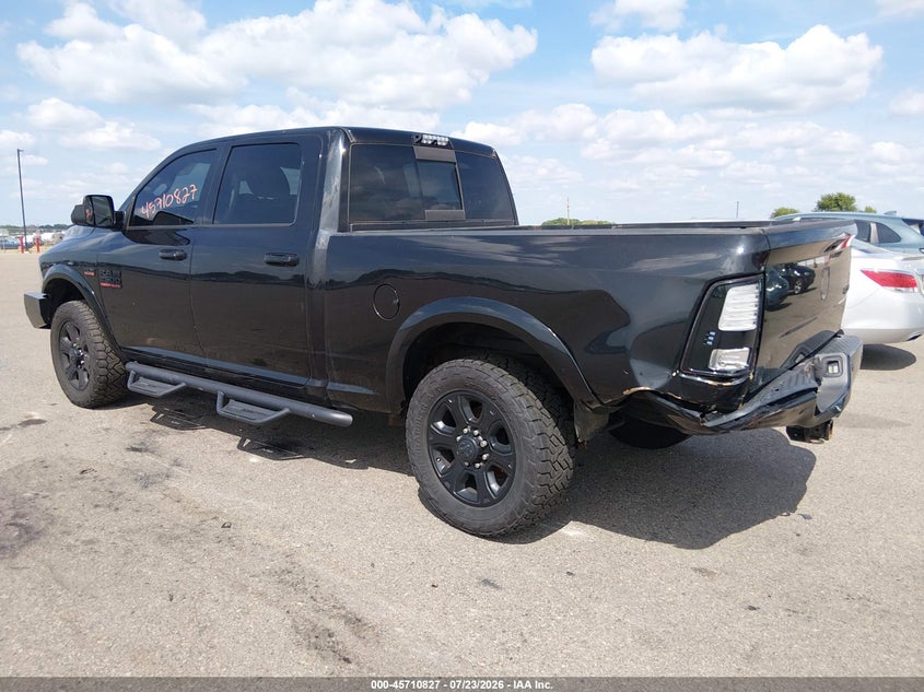 Vin: 3c6ur5fj4hg634155, lot: 46209483, ram 2500 laramie  4x4 6'4 box 20173
