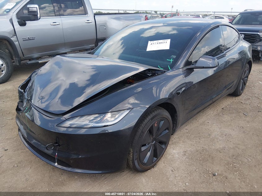 2026 Tesla Model 3, Front End, IAAI, VIN 5YJ3E1EA8TF191016 — photo 2