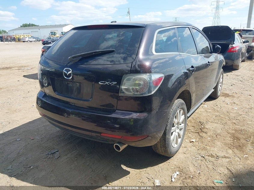 Vin: jm3er2b53b0361149, lot: 46209527, mazda cx-7 i sport 20114