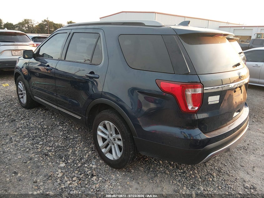 Vin: 1fm5k7dh4hgb71079, lot: 46209529, ford explorer xlt 20173