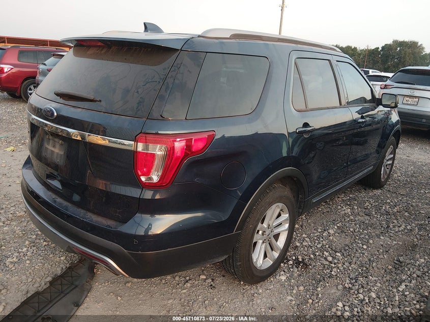 Vin: 1fm5k7dh4hgb71079, lot: 46209529, ford explorer xlt 20174