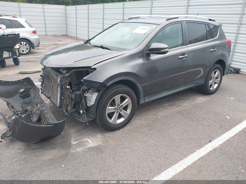 Vin: 2t3wfrev7fw187954, lot: 46209537, toyota rav4 xle 20152