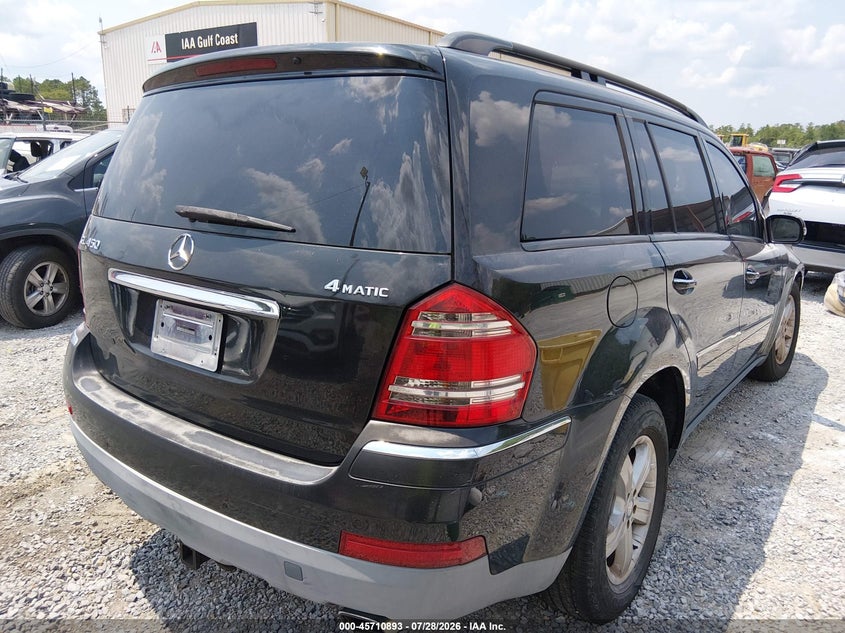 2007 MERCEDES-BENZ GL 450 auction photo 4