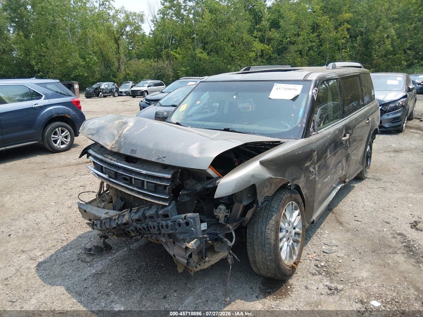 Vin: 2fmgk5c87dbd33691, lot: 46209552, ford flex sel 20132