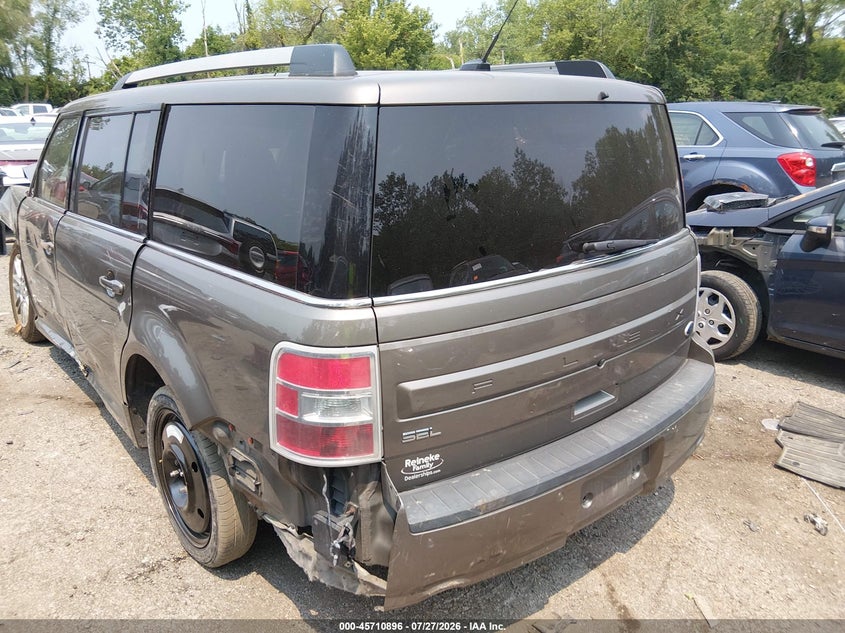 Vin: 2fmgk5c87dbd33691, lot: 46209552, ford flex sel 20133