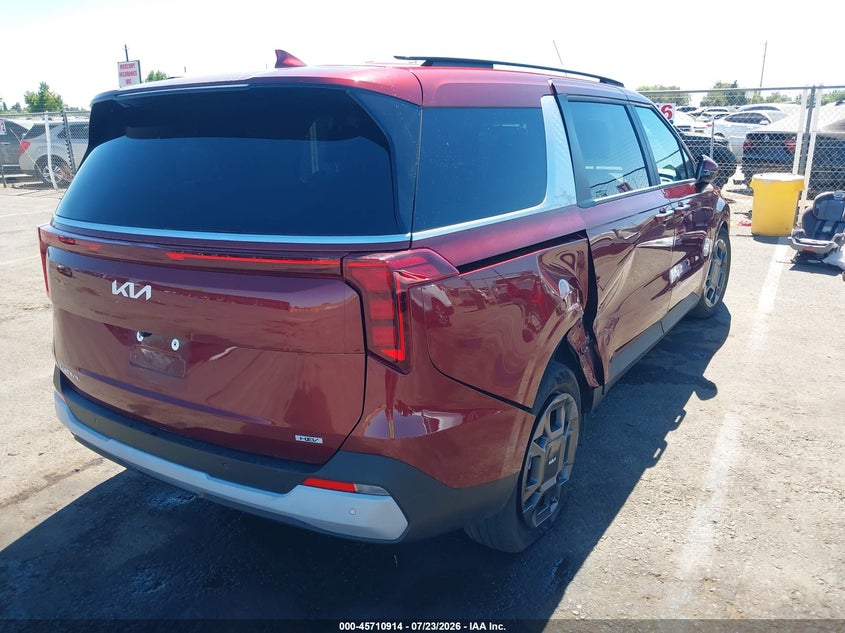 2025 KIA CARNIVAL MPV HYBRID auction photo 4